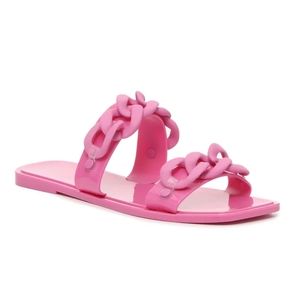 NIB JLO Jennifer Lopez Trecha Sandal Blossom Pink Women's Size 9